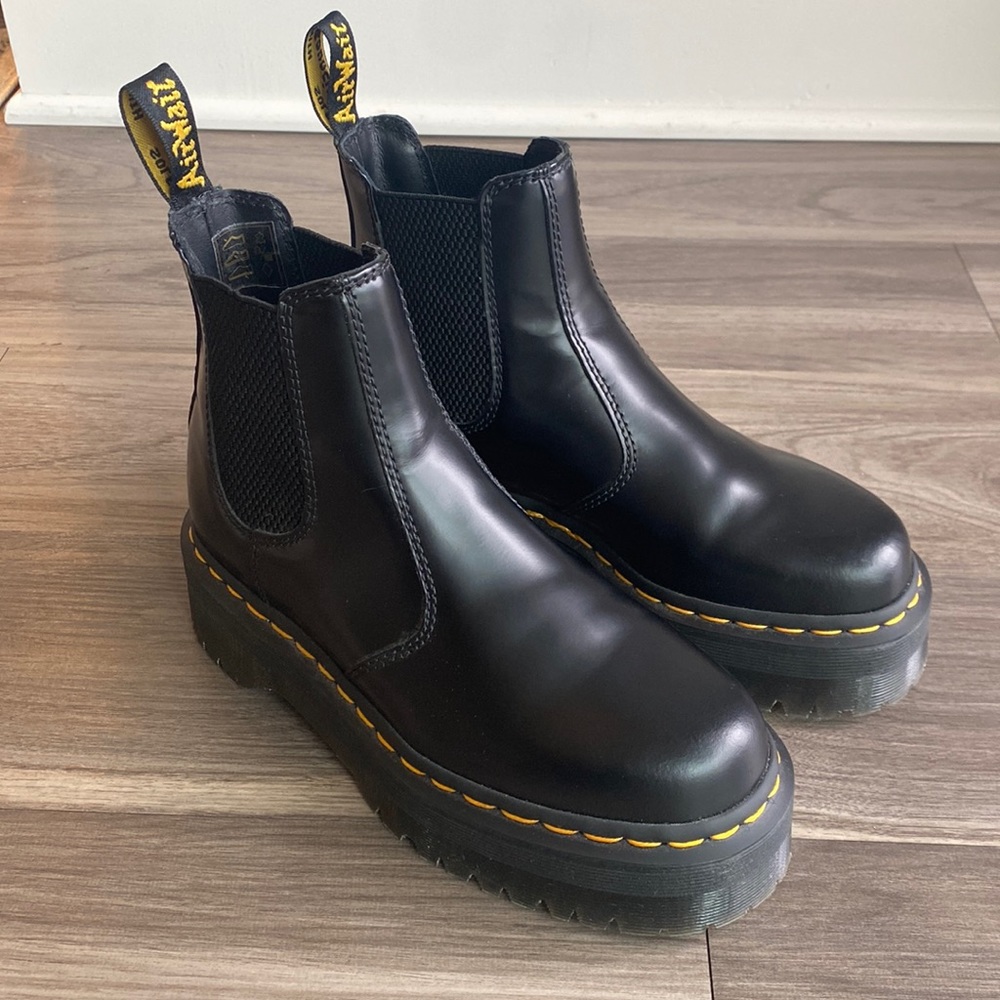Doc Marten Platform Chelsea Boots